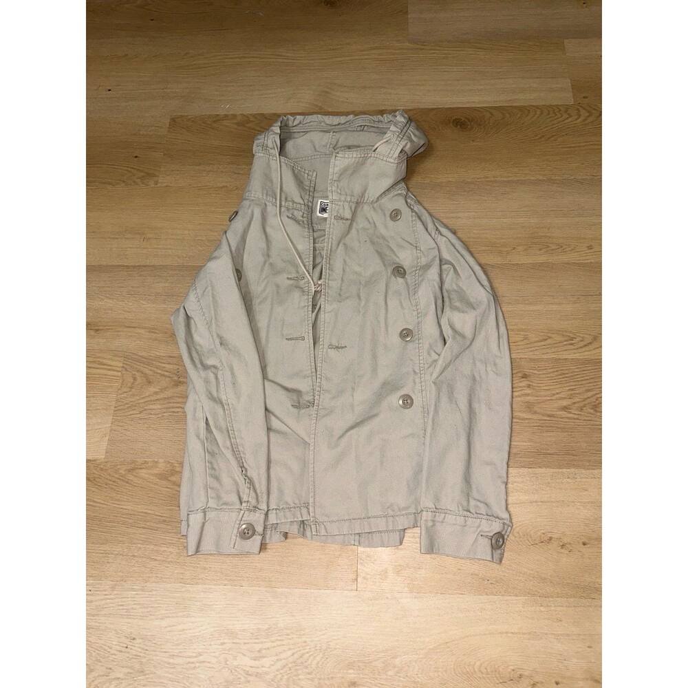 Converse one star tan hooded jacket